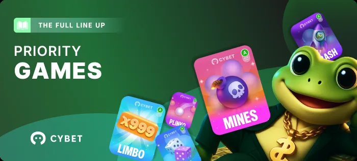 La lista completa de juegos exclusivos de Cybet, portada del blog del operador